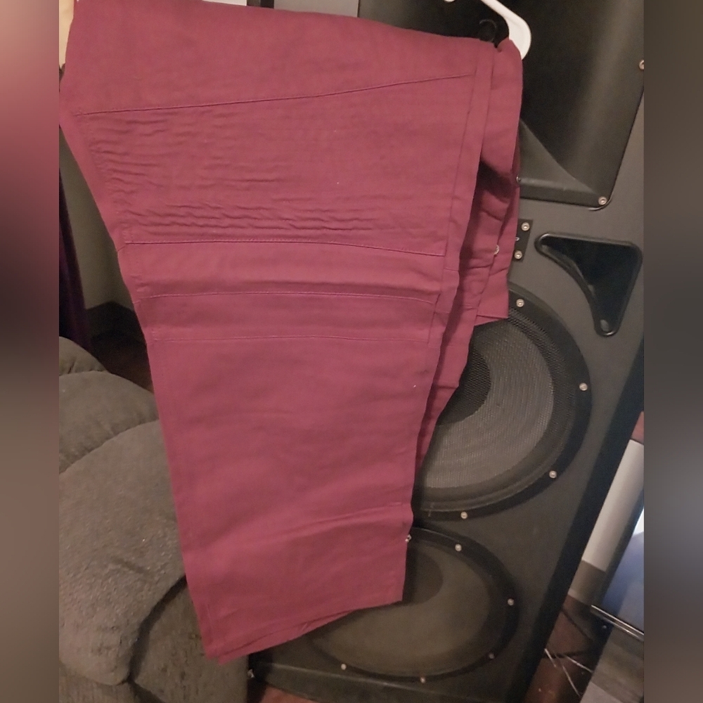 Burgundy Pants